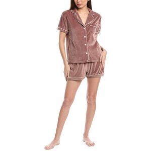 Tart Womens 2Pc Dixie Short Set, Brown
